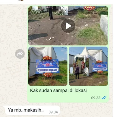 Pengiriman Karangan Bunga Kota Bambu Utara