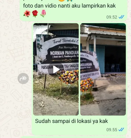 Pengiriman Karangan Bunga Kota Bambu Utara