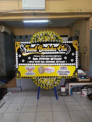 Papan Bunga di Kota Bambu Utara