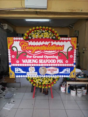 Papan Bunga di Kota Bambu Utara