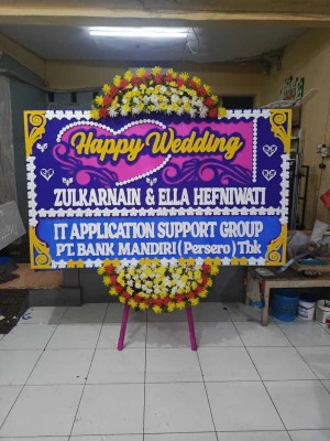 Papan Bunga di Kota Bambu Utara